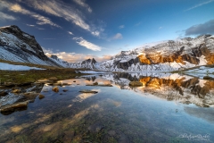 Die Glarner Bergwelt in der Abendsonne ©Christiane Dreher
