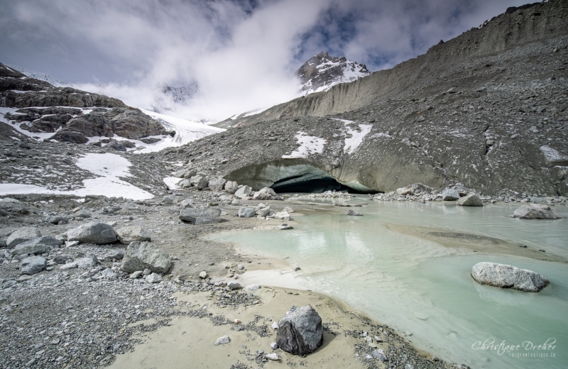 Glacier de Moiry im  Val d Anniviers - ©Christiane Dreher