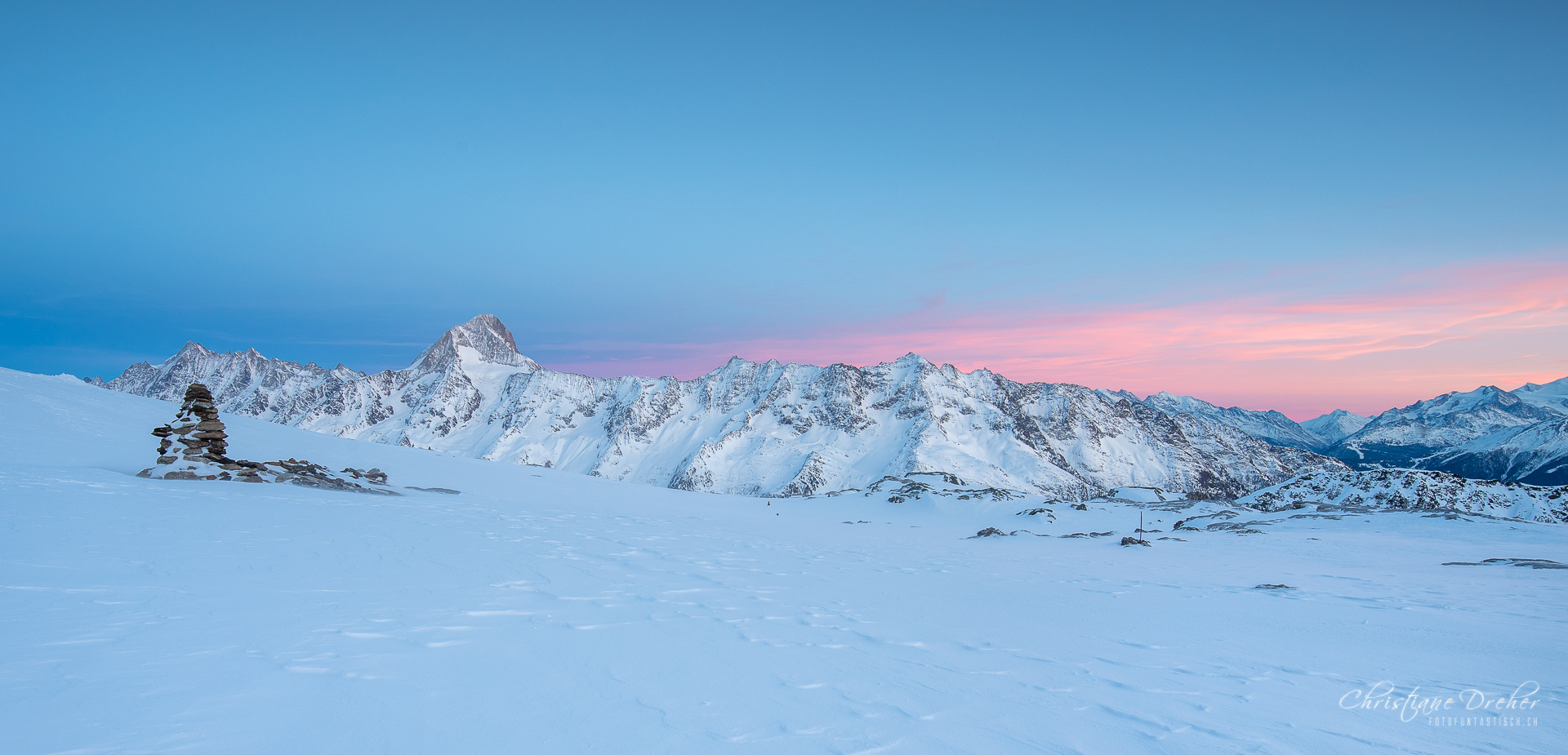Winter in der Schweizer Bergwelt