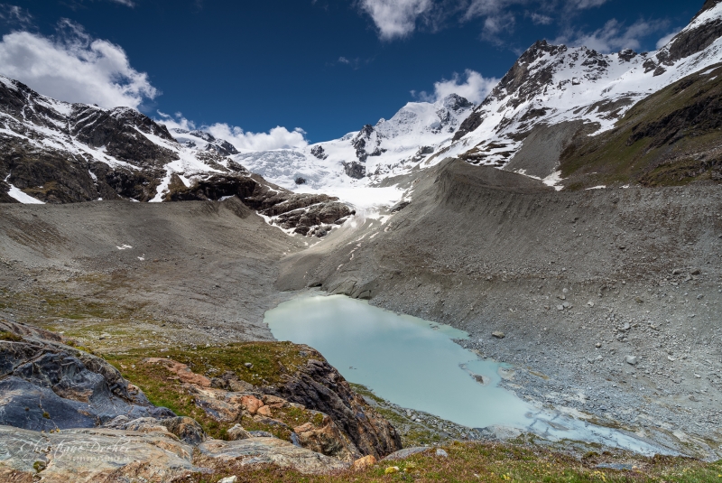 Gletschersee Glacier de Moiry im  Val d'Anniviers - ©Christiane Dreher