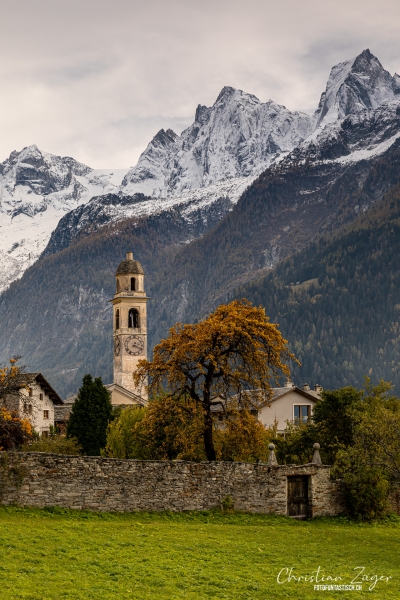 Kirche von Soglio im Bergell - ©Christian Züger