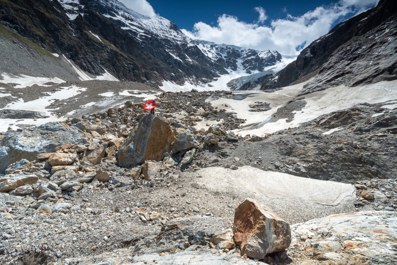 Blick auf den Steingletscher - ©Christiane Dreher