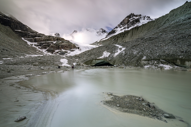 Gletschersee am Glacier de Moiry - ©Christian Züger
